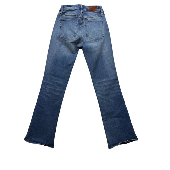 Lands End Womens Mid Rise Curvy Bootcut Jeans Size 2 Strethy - Picture 10 of 13